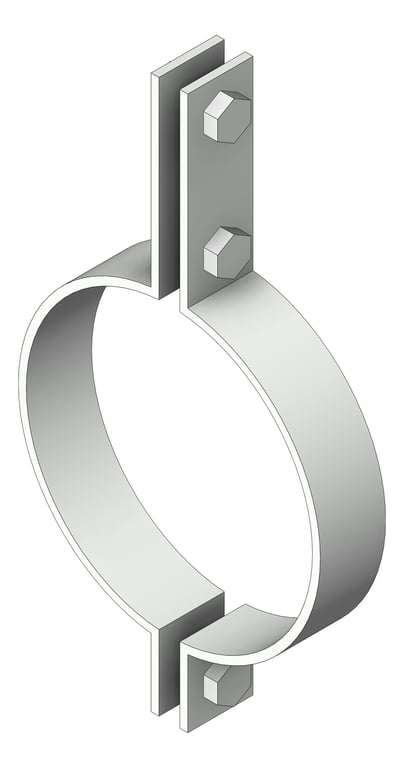 3 bolt pipe deals clamp